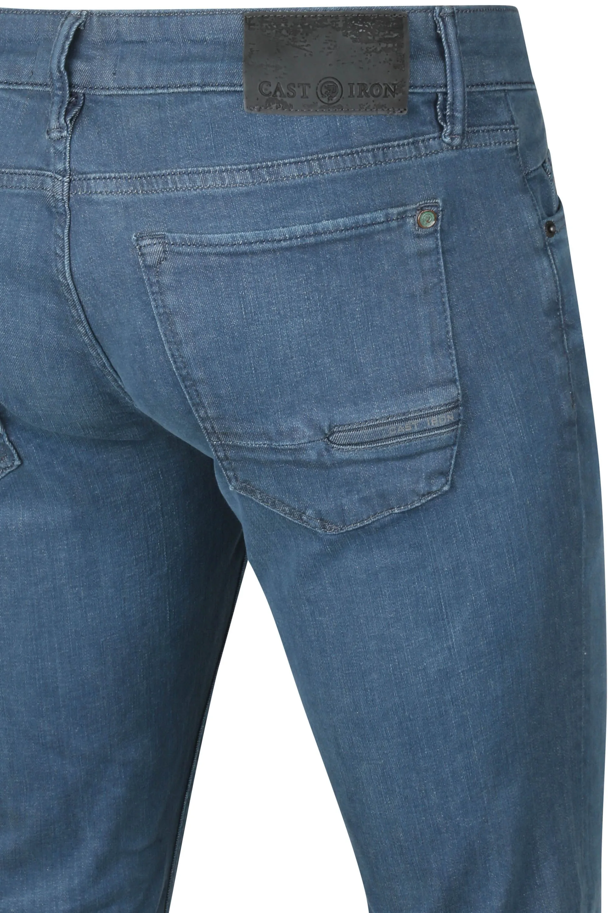 Cast Iron  Riser Slim Jeans Blauw